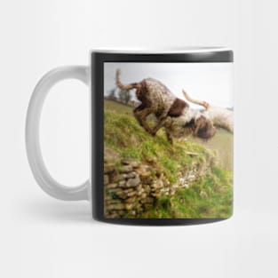 Leaping off a Long Barrow Spinoni Mug